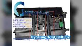 Hyosung CDU Clamp Carriage Flat Belt ATM Part