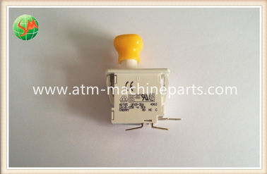 High Precision NCR Interlock Swith NCR ATM Parts 009-0006620 , Yellow