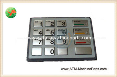 Silver 16 Key Diebold ATM Machine Parts Metal Keyboard / Pinpad Waterproof
