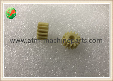 Original ATM Machine Parts , Yellow Plastic 15T Gear Couple 1 - 3 months Warranty