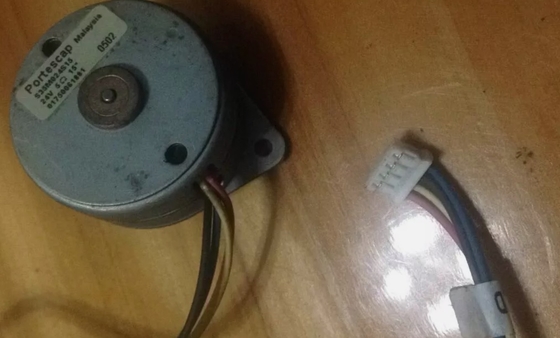 ATM Parts Wincor Nixdorf TP07 Printer Paper Feed Motor PN 1750061881