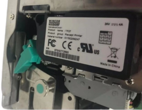 01750256247 1750256247 Wincor Nixdorf TP27 Printer Receipt Printer TP27 (P1 + M1 + H1) 80mm ATM Parts