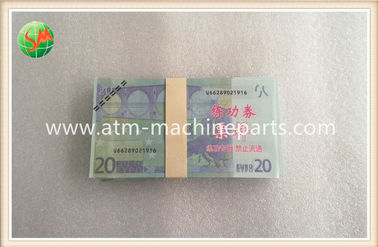 Professional Paper ATM machine parts Media-Test of  20 euro100Pcs