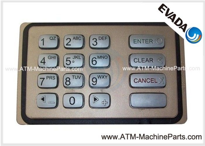 Waterproof ATM Metal Keyboard , Hyosung ATM Tranax MB1500 PCI Keypad 7920000238