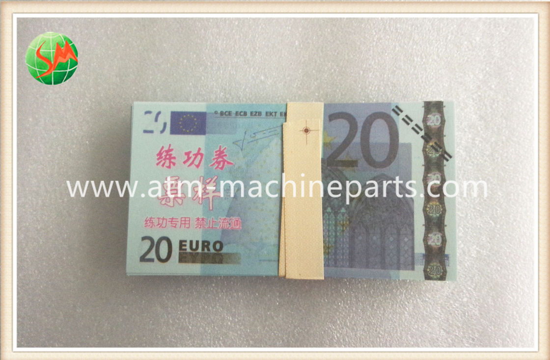 Professional Paper ATM machine parts Media-Test of  20 euro100Pcs